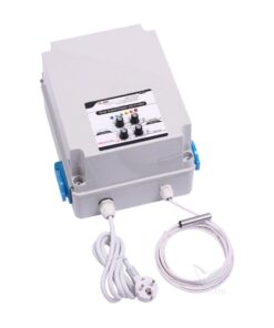 Controlador de temp y hum con transformador (8 a) 2 pasos 1 fan gse