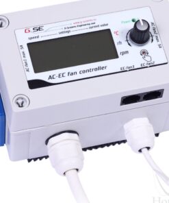 Fan controller ac-ec lcd 2 fans 2x5a gse