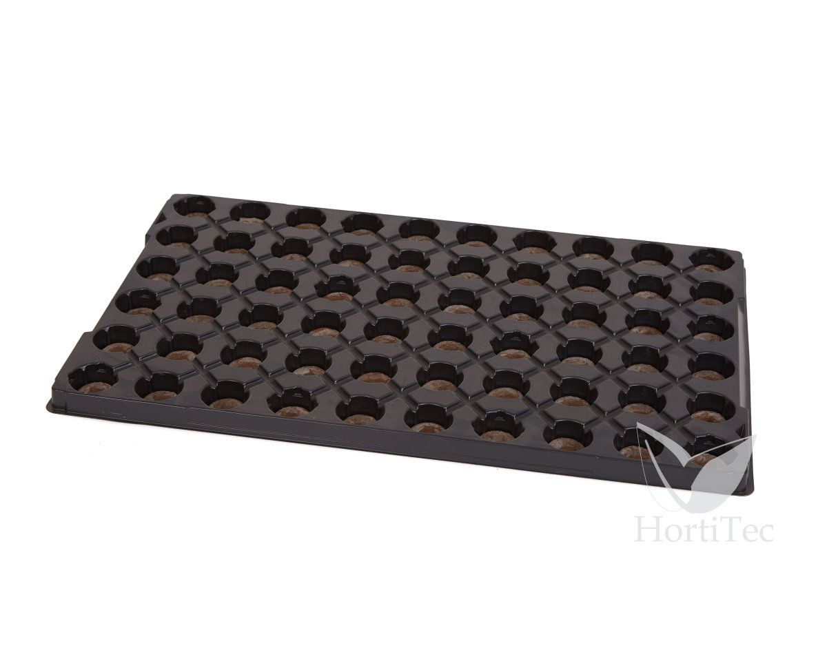 Bandeja plastico jiffy llena (60-84-104) Foto Bandeja plastico jiffy llena (60-84-104)