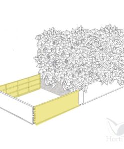 Alternative view of Kit de extension grow bed