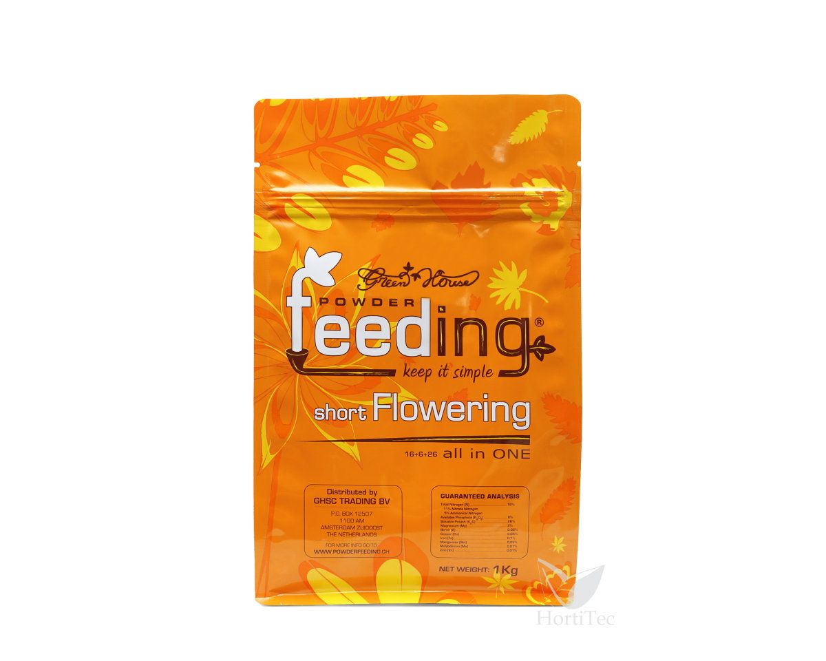 Short flowering indica green house Foto Short flowering indica green house