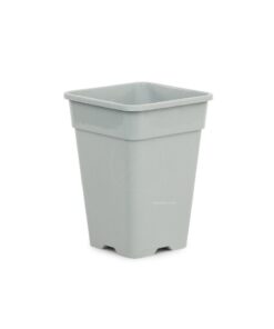 Maceta cuadrada blanca - Imagen 3