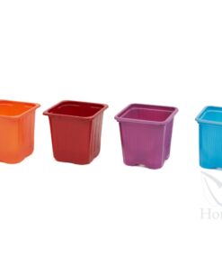 Maceta colores (7 x 7 x 6,5 cm) - Imagen 2