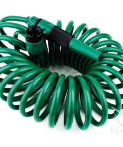 Foto Manguera espiral flexible 7.5 m ( lanza riego extensible)
