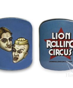 Mini tin edgar allan lion rolling circus