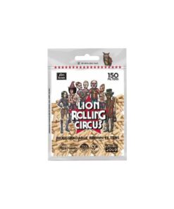 Filtros de acetato biodegradables (150 u) lion rolling circus