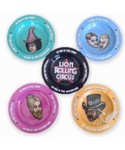 Cenicero lion rolling circus