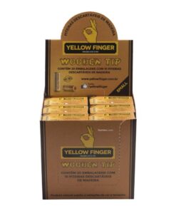 Alternative view of Filtro wooden tip small yellow finger