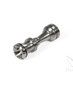 Clavo titanio ajedrez macho/hembra (14/19 mm)