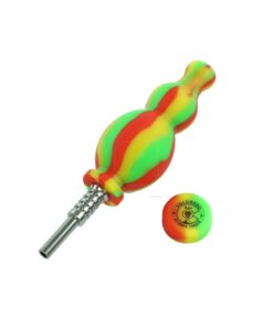 Collector calabaza colorado con tip de titanio 17.5 cm qnubu