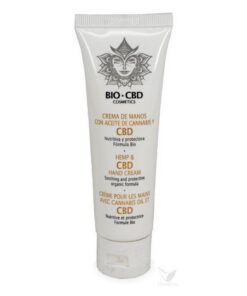 Crema de manos con aceite de cannabis y cbd 50 ml bio-technical