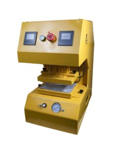 Alternative view of Prensa press auto lion 20 ton (placa 15x20 cm) qnubu
