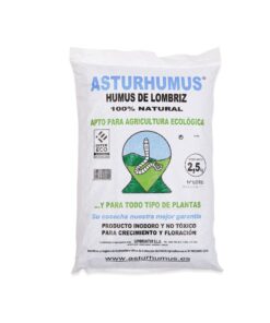 Foto Humus de lombriz 5 l (2,5 kg) asturhumus