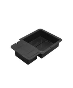 Bandeja autopot con tapa (1 pot) negra