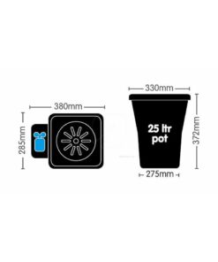 Alternative view of Autopot 2 pot xl system 9mm