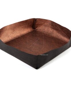 Funda control de raices cobre cuadrada (potsock)