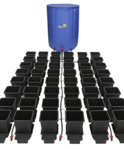Foto Sist. de recirculacion de 48 macetas aqua pots con tanque flexible 400l