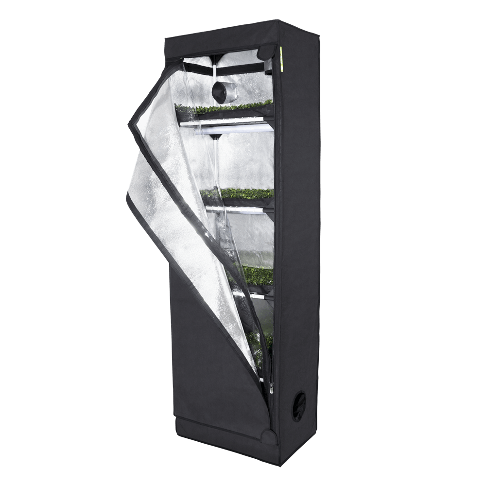 Garden Highpro Probox Popagator 60x40x200 Foto armario abierto Garden Highpro Probox Popagator 60x40x200