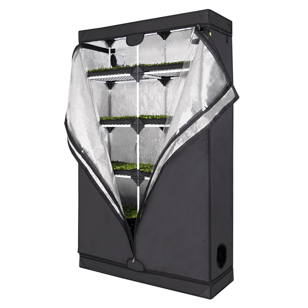 Garden Highpro Probox Popagator 120x40x200 Foto armario abierto Garden Highpro Probox Popagator 120x40x200