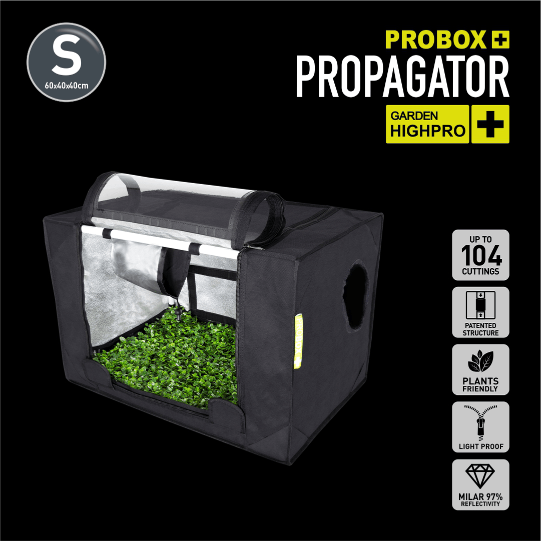 Garden Highpro Probox Popagator 60x40x40 Foto montaje Garden Highpro Probox Popagator 60x40x40