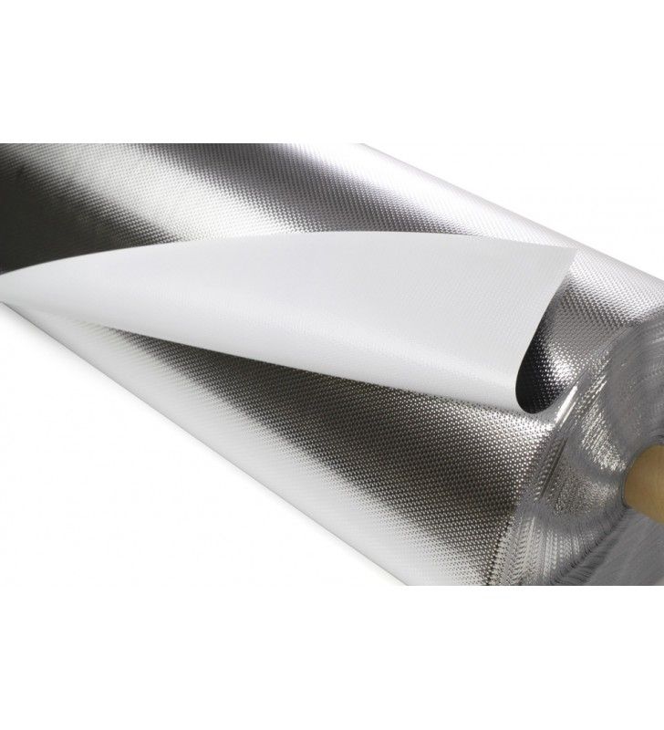 Plastico reflectante Mylar Foto papel reflectante desenrrolado