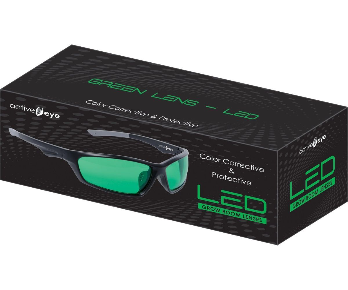 Caja Gafas de sala de cultivo Active Eye LED Foto caja Gafas de sala de cultivo Active Eye LED