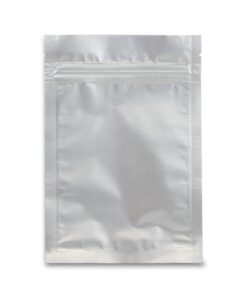 Foto Bolsa aluminio sellable cierre zip 11x16 cm