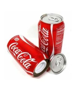 Foto Lata de cocacola ocultación