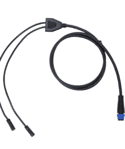 Foto Distribuidor en Y de 2 vías FLEX II para distribuir la fuente de alimentación FLEX II del driver de 150W, 240W y 320W. WDC21male/2xWDC19female 105cm/30cm.