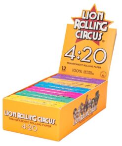Alternative view of Papel transparente 420 lion rolling circus