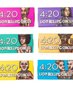 Foto Papel transparente 420 lion rolling circus
