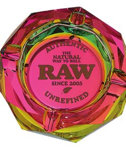 Foto RAW rainbow Cenicero de cristal