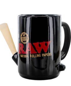 Foto Taza Cooffe Mug Raw Cone Black