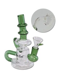 Foto Black Leaf Recycler bong BHO Hierba