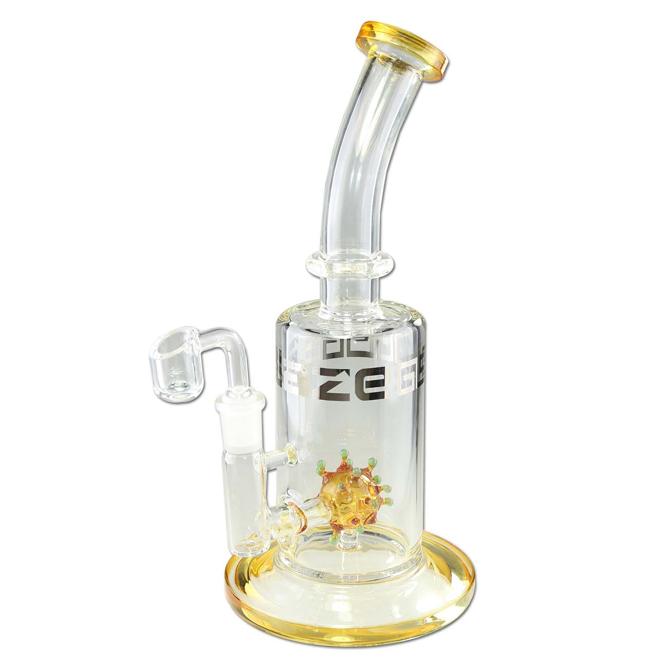 BLAZE Bola de Virus BHO/Dab Rig Bong Foto BLAZE Bola de Virus BHO/Dab Rig Bong