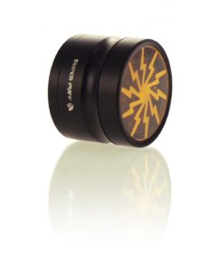 Foto color oro Super Puff Grinder de aluminio – Serie Lightning