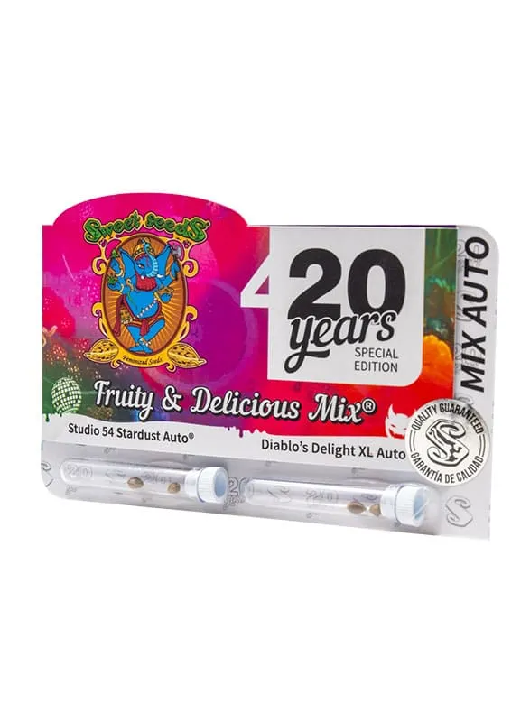 Fruity & Delicious Mix Sweet Seeds 4 semillas Sweet Seeds Foto Fruity & Delicious Mix Sweet Seeds 4 semillas Sweet Seeds