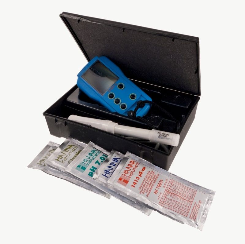 MEDIDOR PH/EC/TDS/TEMP HANNA HI 9811-51 Foto MEDIDOR PH/EC/TDS/TEMP HANNA HI 9811-51