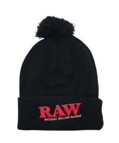 Foto Gorro Nieve Raw Pom Pom Negro