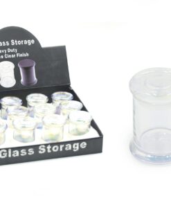 Foto Tarro de cristal arcoíris de 7 cm
