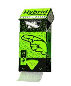 Foto Filtros Hybrid Supreme Carbon Activo 6.5x30 mm. 33 ud. & Papel Roll 4 m.
